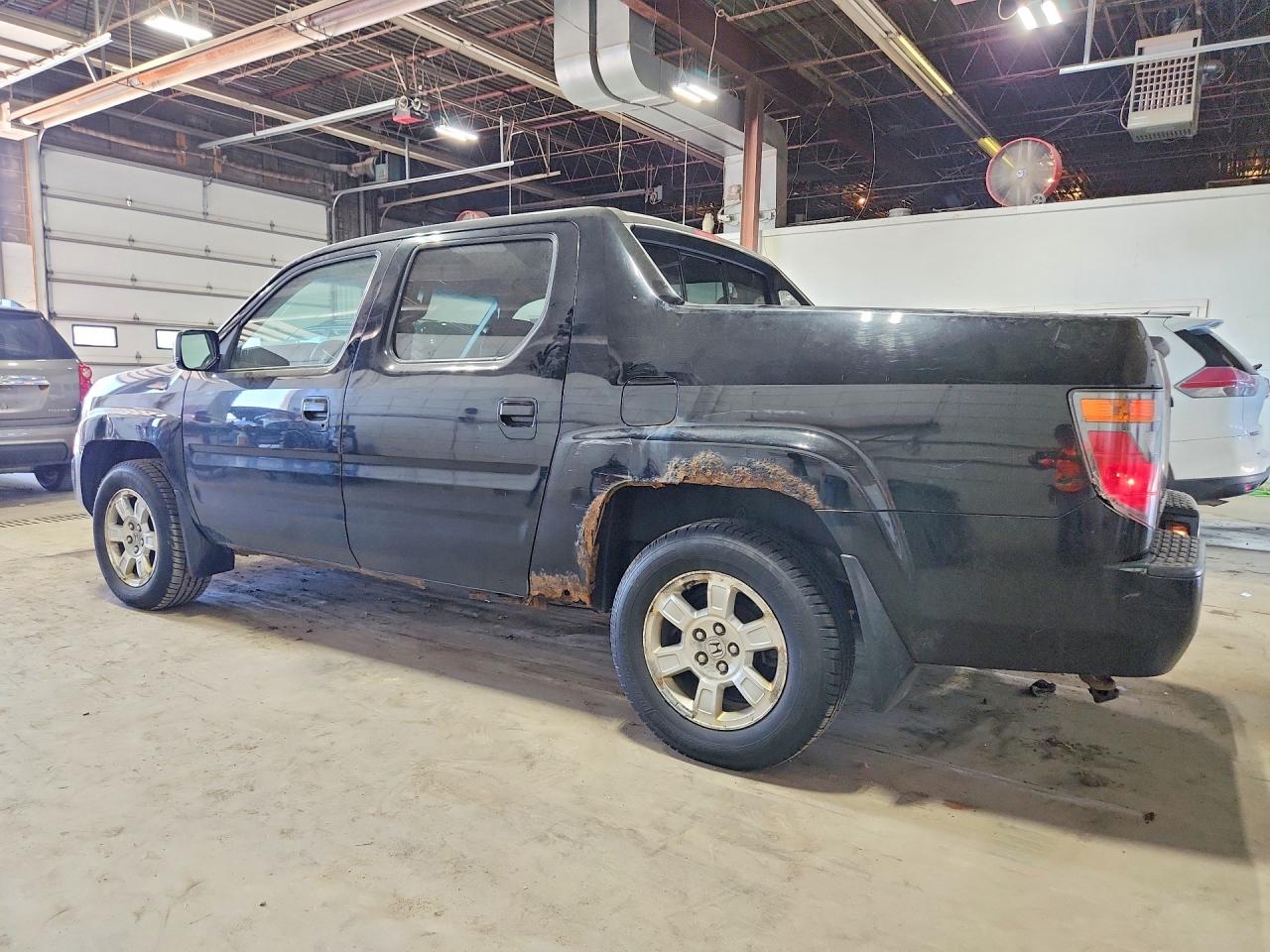 2008 Honda Ridgeline Rtl Черный vin: 2HJYK16598H540164