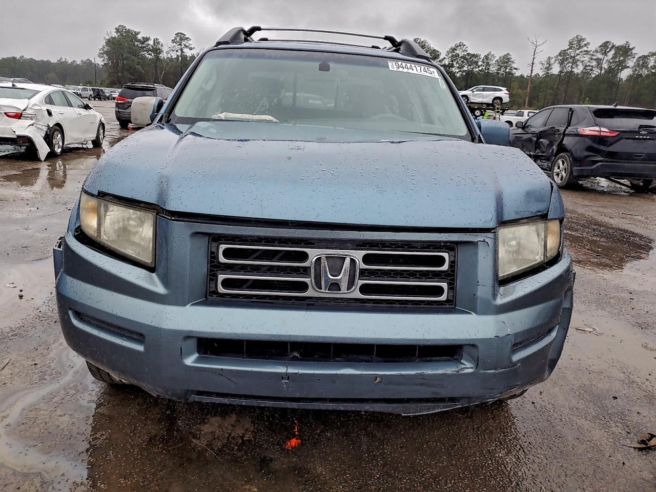 2006 Honda Ridgeline Rtl Blue vin: 2HJYK165X6H508112