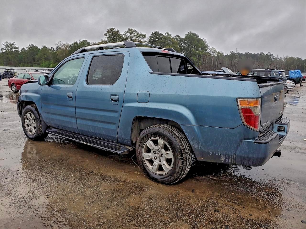 2006 Honda Ridgeline Rtl Blue vin: 2HJYK165X6H508112