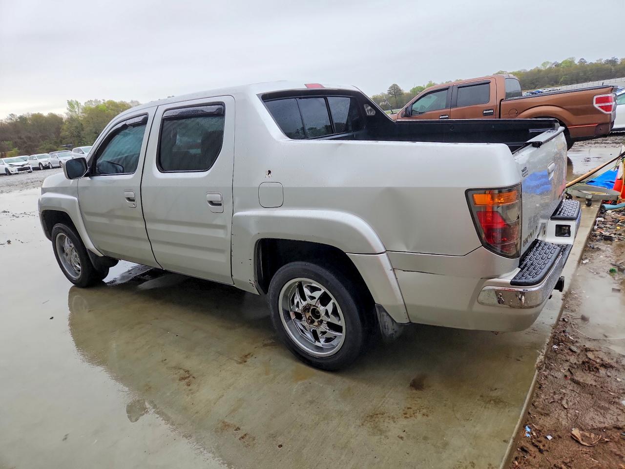 2006 Honda Ridgeline Rtl Silver vin: 2HJYK165X6H514105