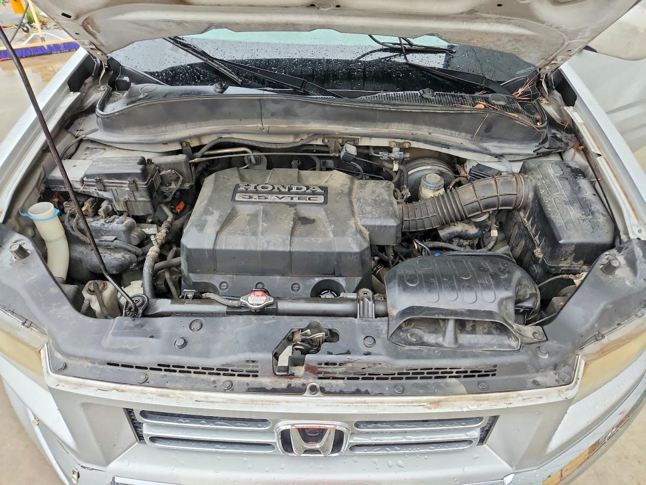 2006 Honda Ridgeline Rtl Silver vin: 2HJYK165X6H514105
