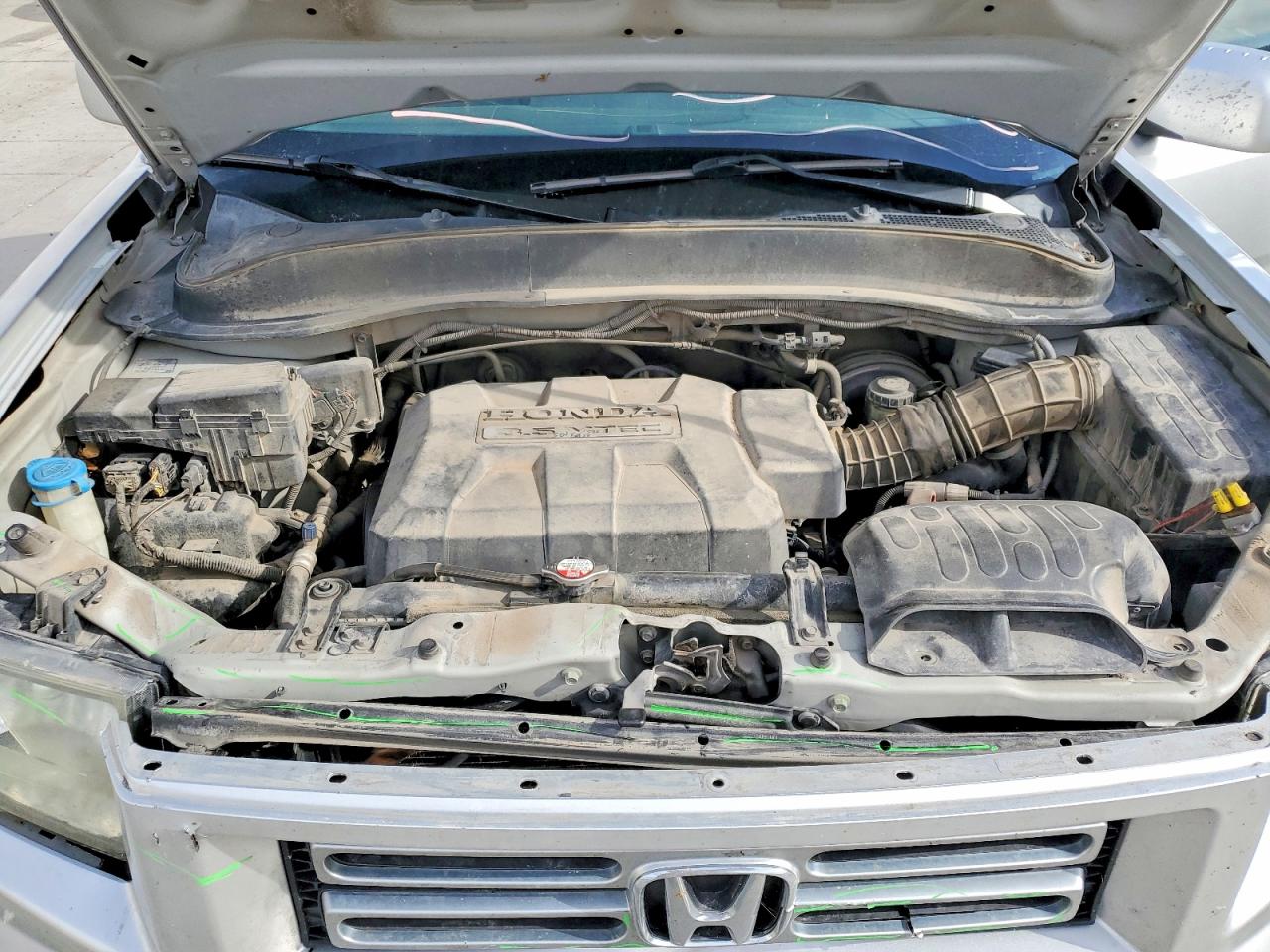 2006 Honda Ridgeline Rtl Silver vin: 2HJYK165X6H533950