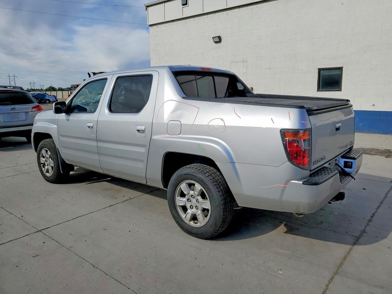 2006 Honda Ridgeline Rtl Silver vin: 2HJYK165X6H533950