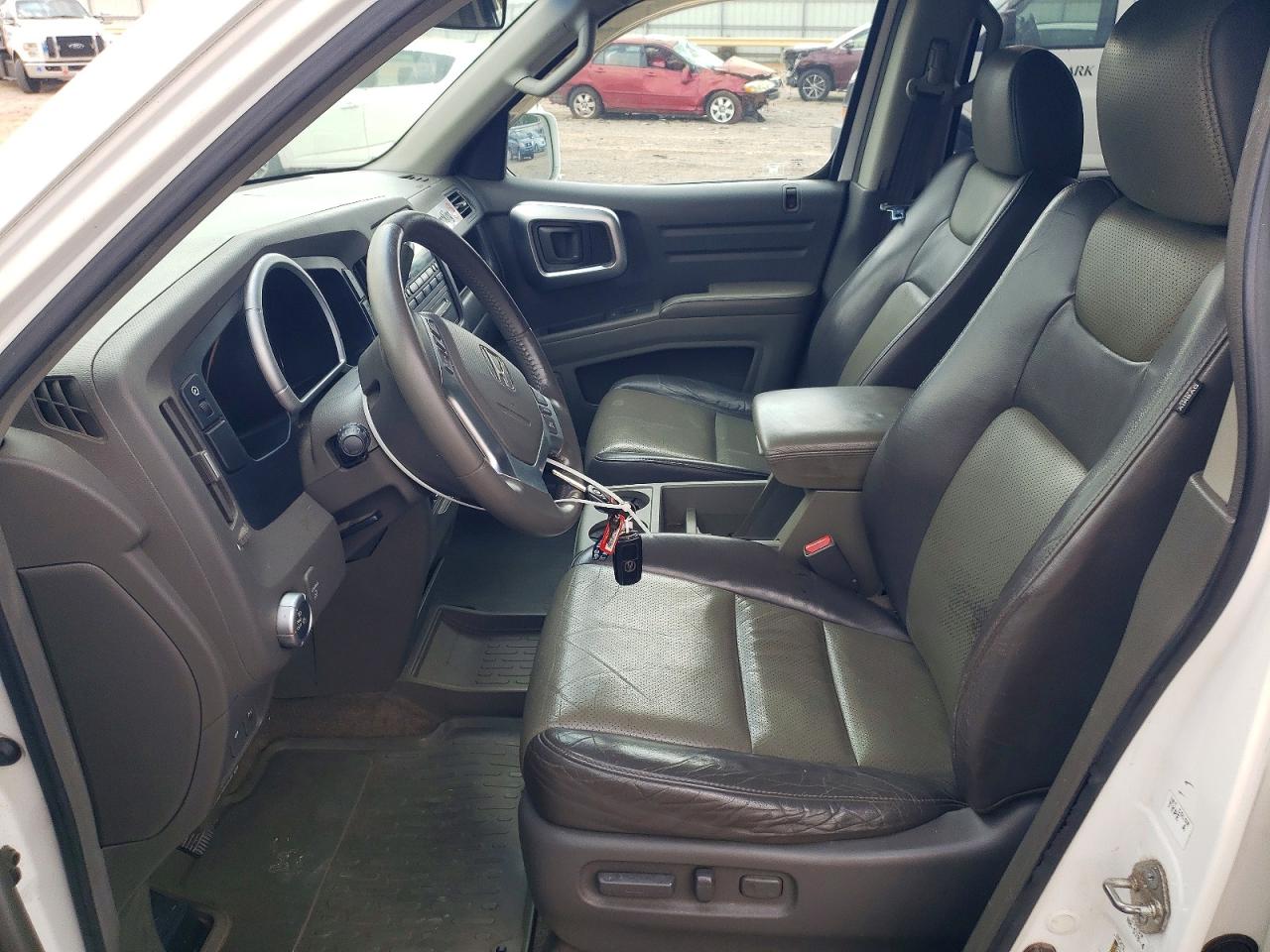 2006 Honda Ridgeline Белый vin: 2HJYK165X6H552661