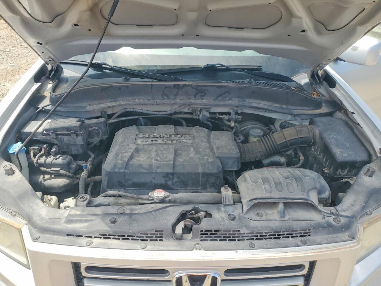 2006 Honda Ridgeline Rtl Silver vin: 2HJYK165X6H559237
