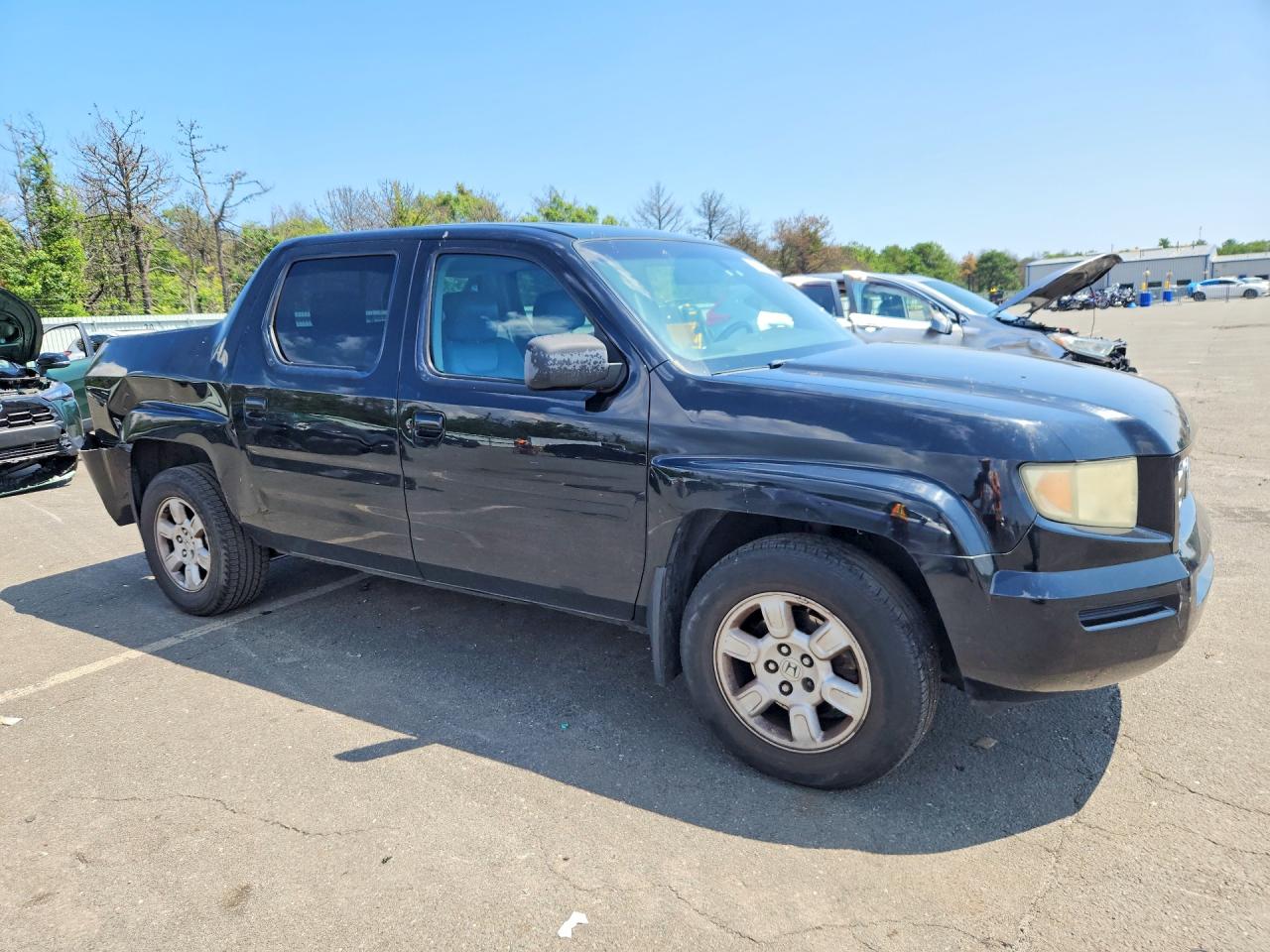 2007 Honda Ridgeline Rtl Black vin: 2HJYK165X7H502845