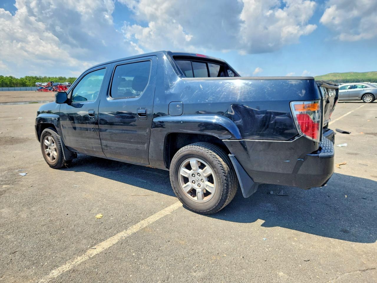 2007 Honda Ridgeline Rtl Black vin: 2HJYK165X7H502845