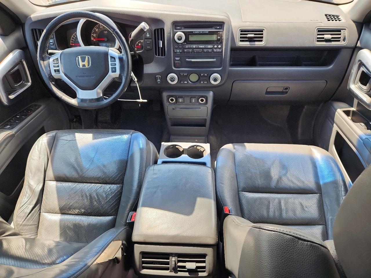 2007 Honda Ridgeline Rtl Black vin: 2HJYK165X7H502845
