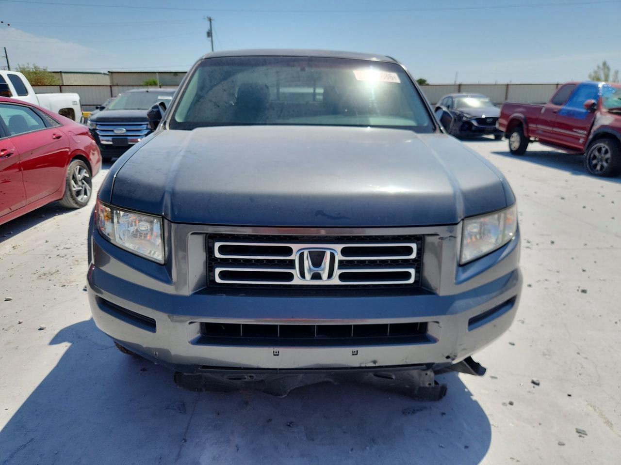 2007 Honda Ridgeline Rtl Gray vin: 2HJYK165X7H518320
