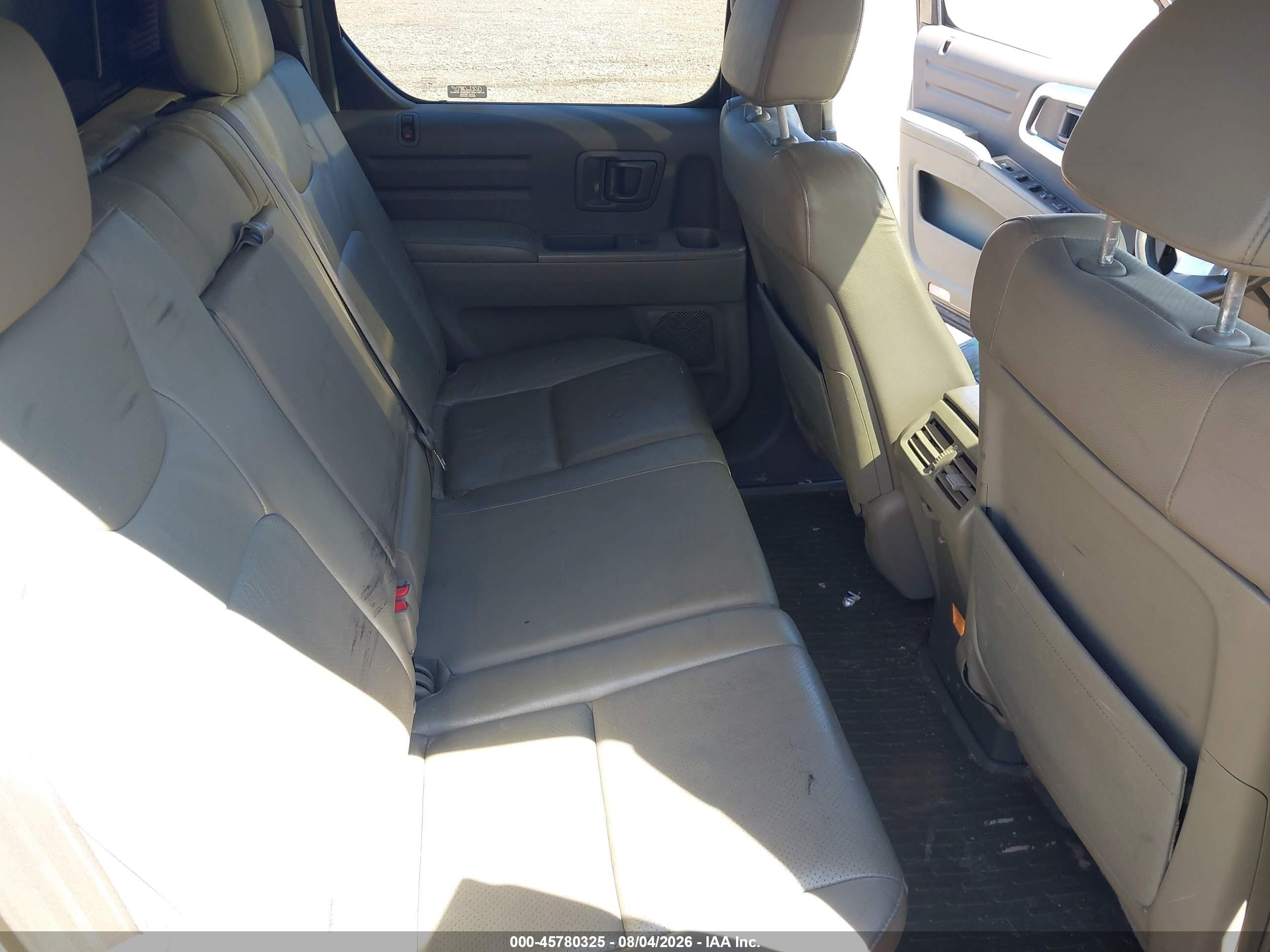 2007 Honda Ridgeline Rtl Green vin: 2HJYK165X7H520164