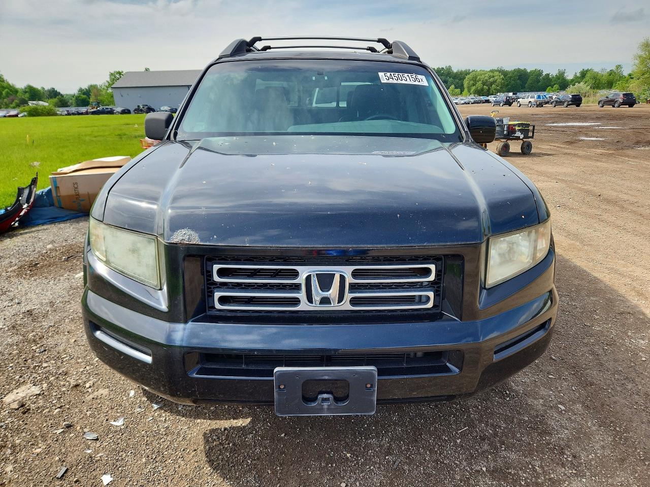 2007 Honda Ridgeline Rtl Black vin: 2HJYK165X7H534890