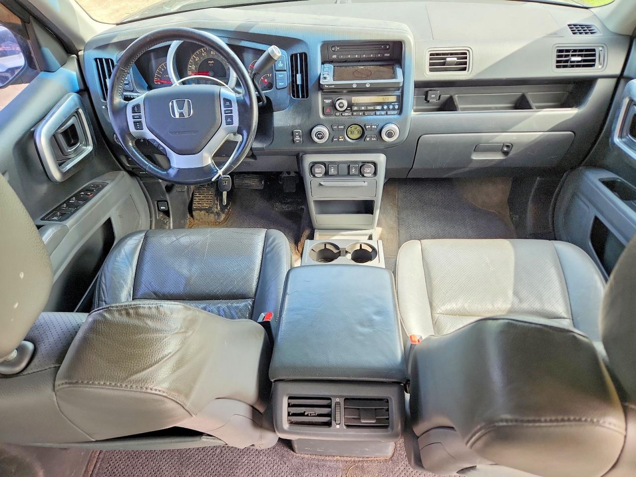 2007 Honda Ridgeline Rtl Black vin: 2HJYK165X7H534890