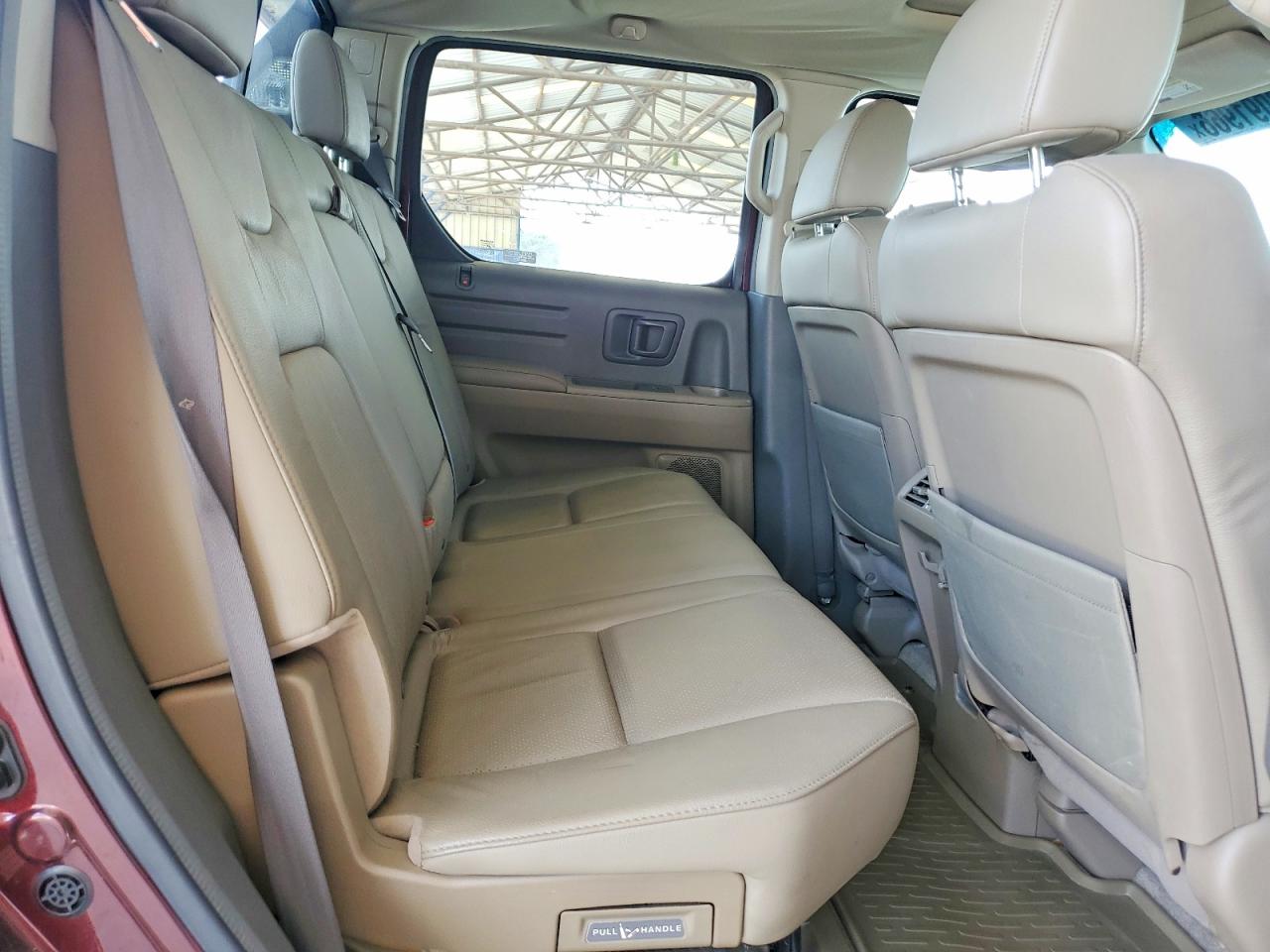 2007 Honda Ridgeline Rtl Burgundy vin: 2HJYK165X7H544965