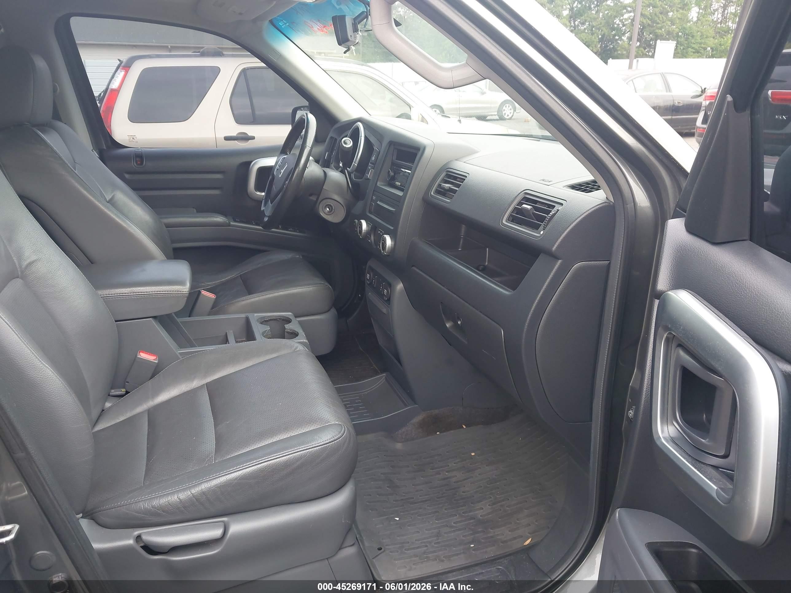 2007 Honda Ridgeline Rtl Gray vin: 2HJYK165X7H551074