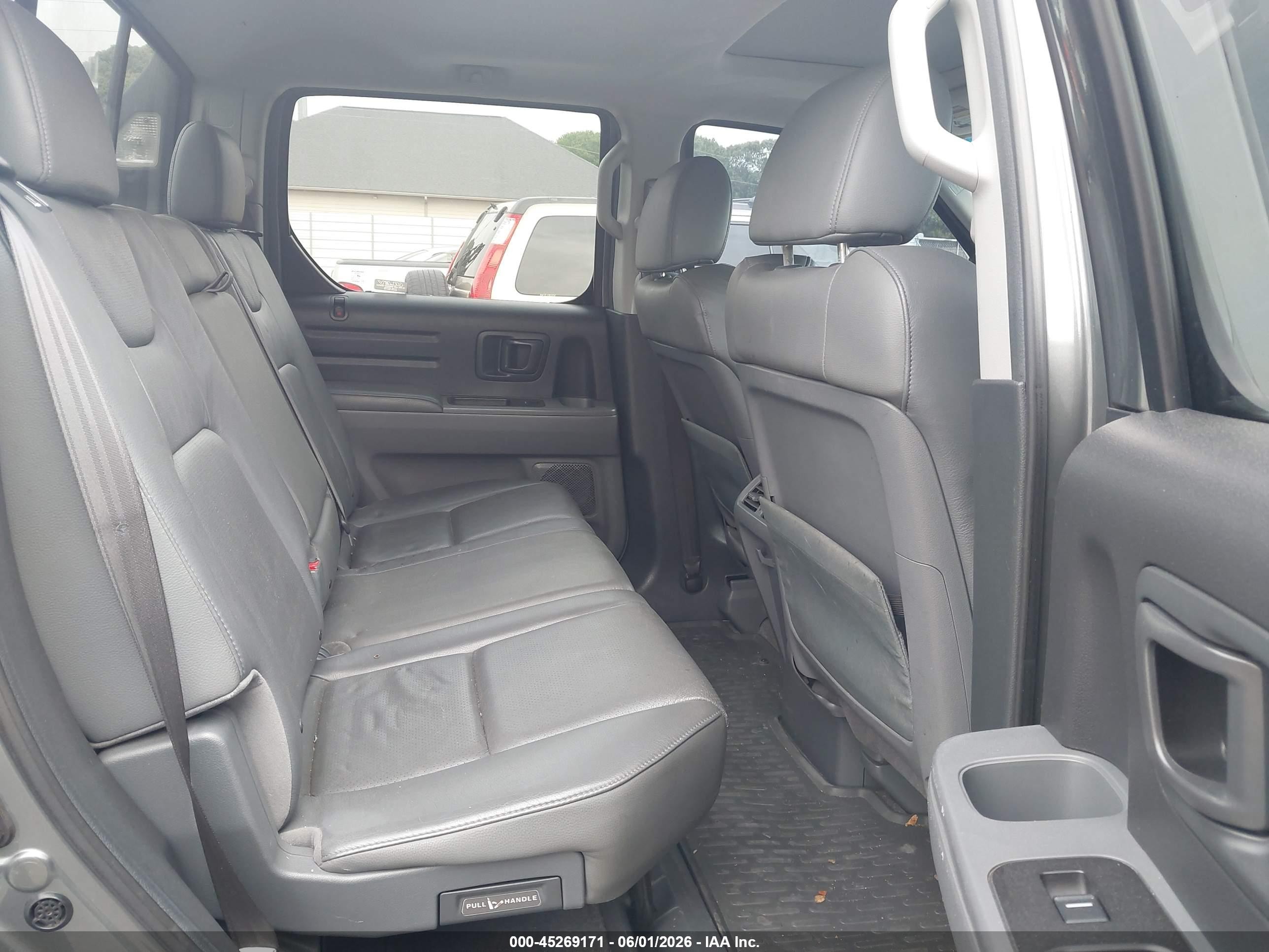 2007 Honda Ridgeline Rtl Gray vin: 2HJYK165X7H551074