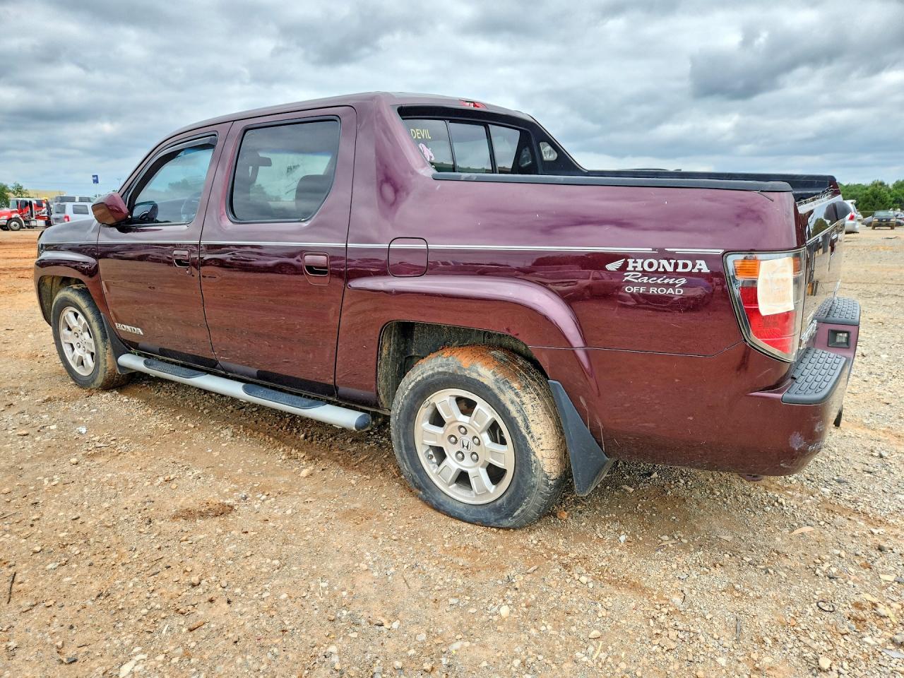 2008 Honda Ridgeline Rtl Purple vin: 2HJYK165X8H502104