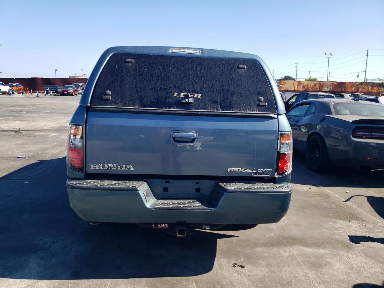 2008 Honda Ridgeline Rtl Blue vin: KL79MUSL1SB098258