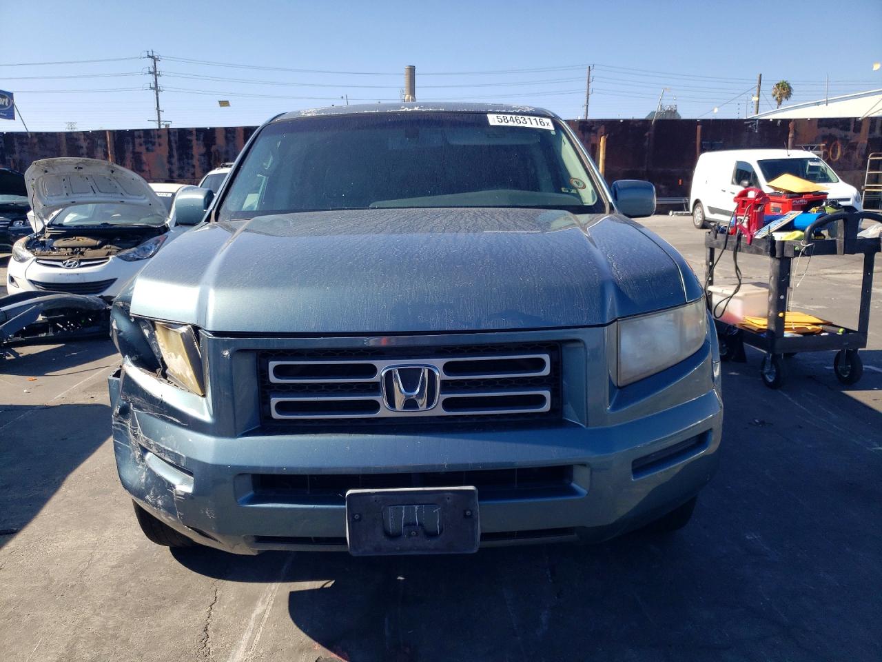 2008 Honda Ridgeline Rtl Blue vin: KL79MUSL1SB098258