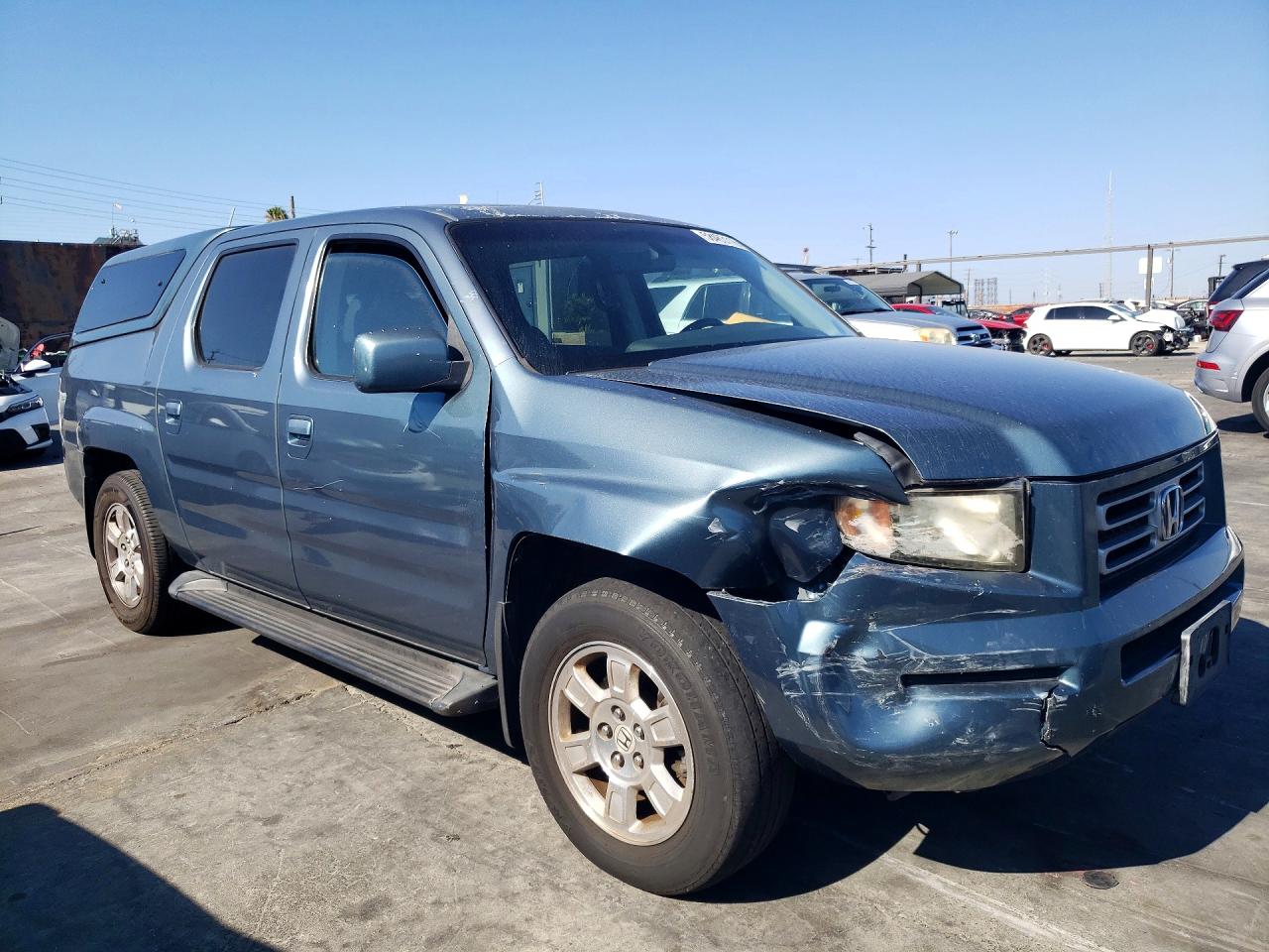 2008 Honda Ridgeline Rtl Blue vin: KL79MUSL1SB098258