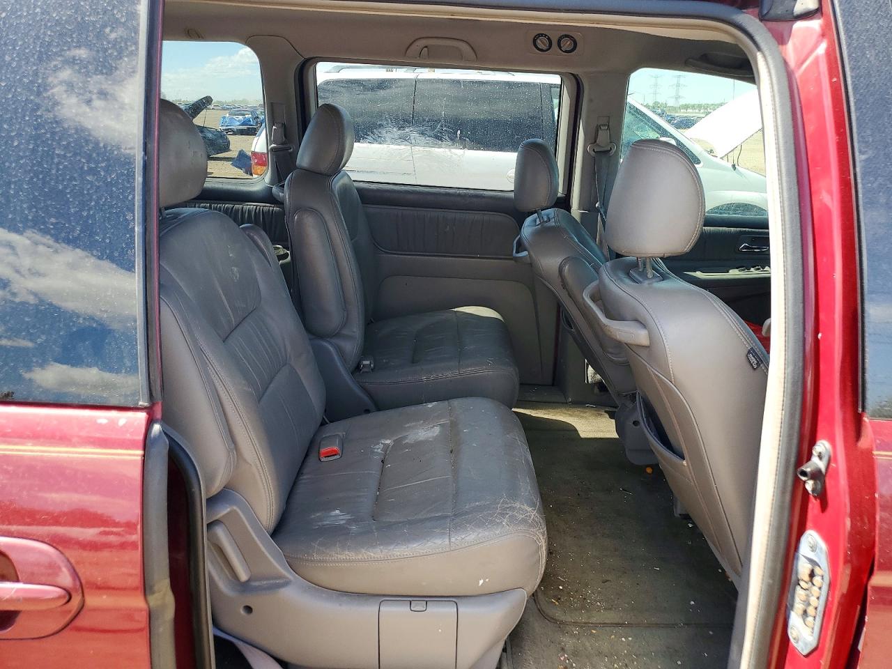 2002 Honda Odyssey Exl Red vin: 2HKRL18002H565797