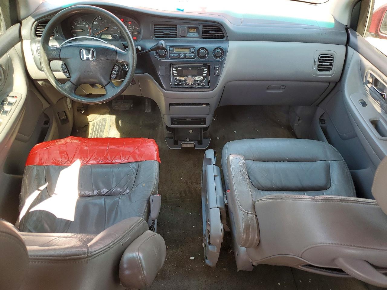 2002 Honda Odyssey Exl Red vin: 2HKRL18002H565797