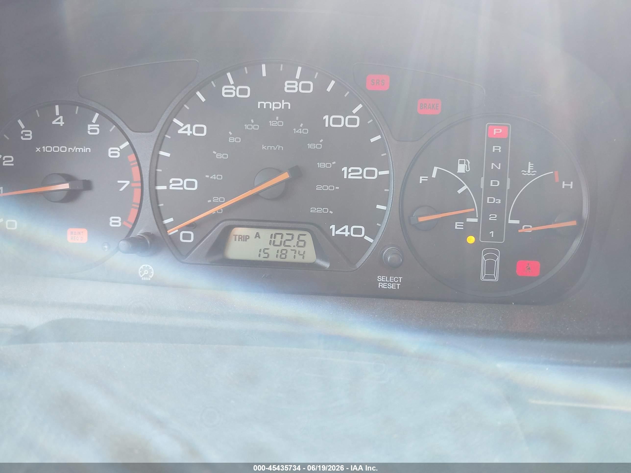 2002 Honda Odyssey Ex-l Gray vin: 2HKRL18032H506064