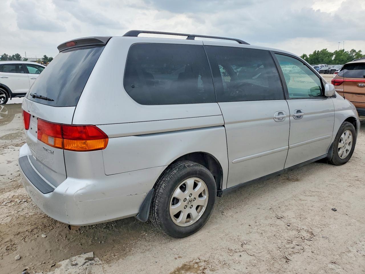 2002 Honda Odyssey Exl Silver vin: 2HKRL18032H514861