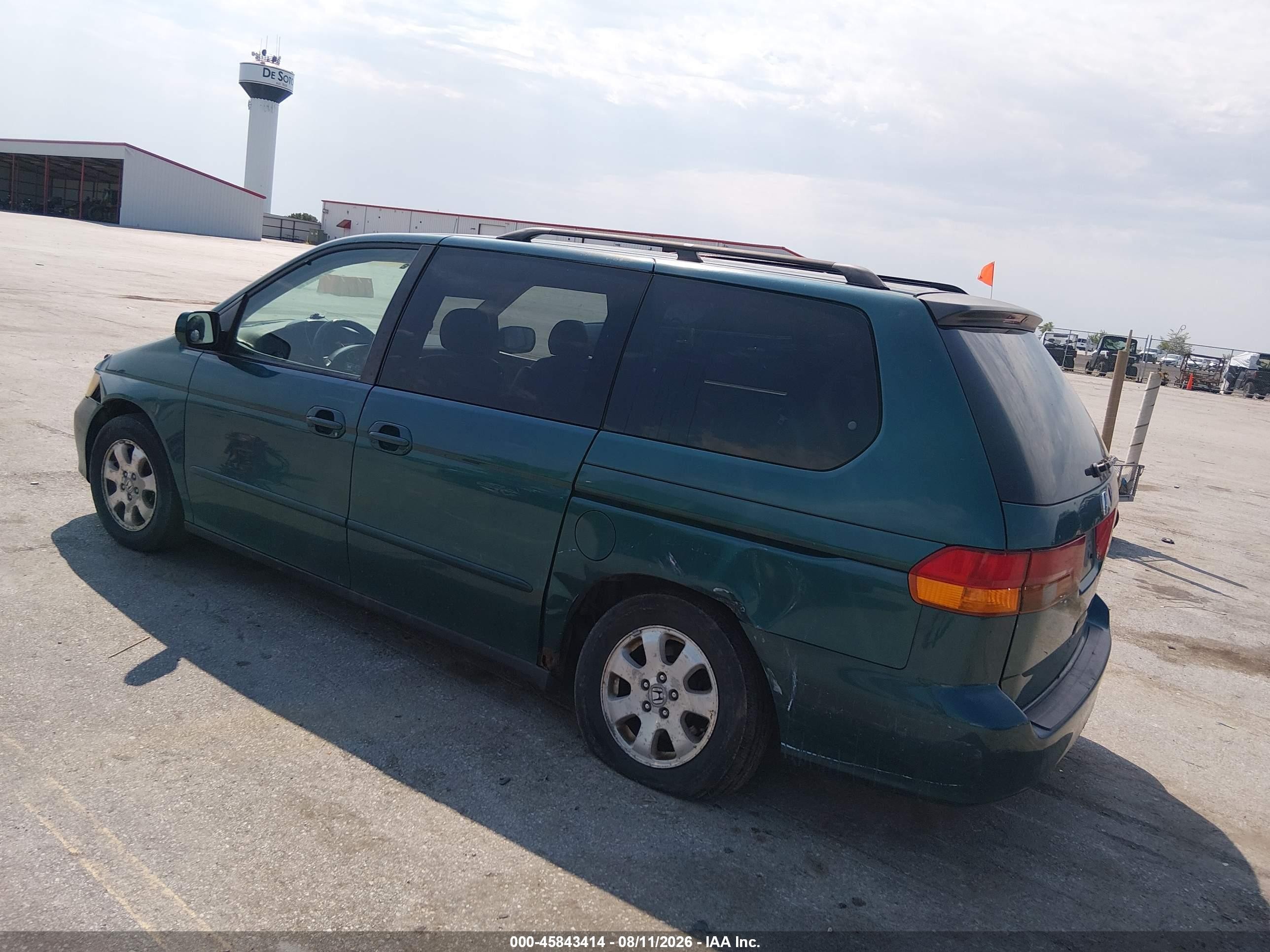 2003 Honda Odyssey Ex-l Green vin: 2HKRL18043H504552