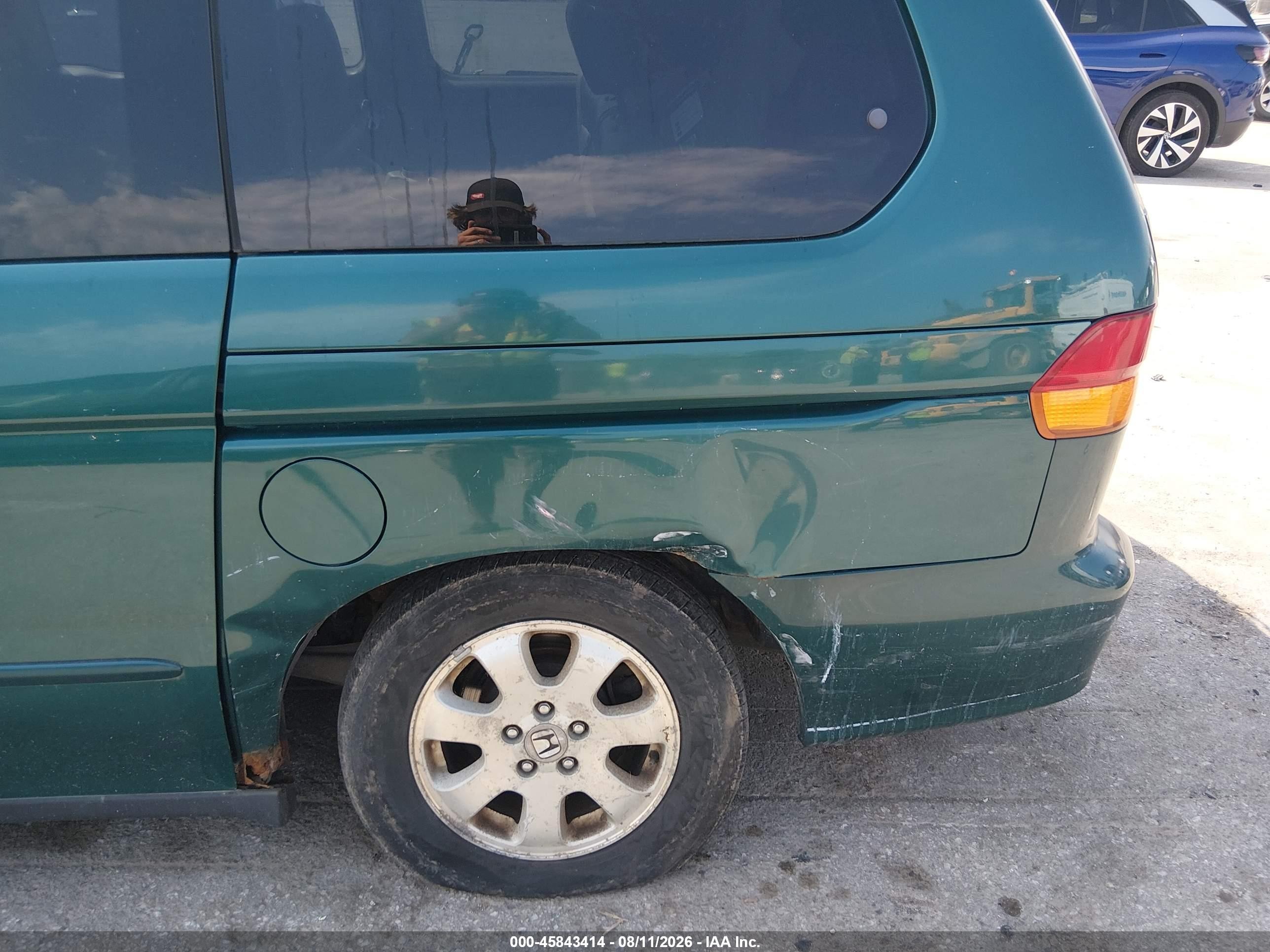 2003 Honda Odyssey Ex-l Green vin: 2HKRL18043H504552
