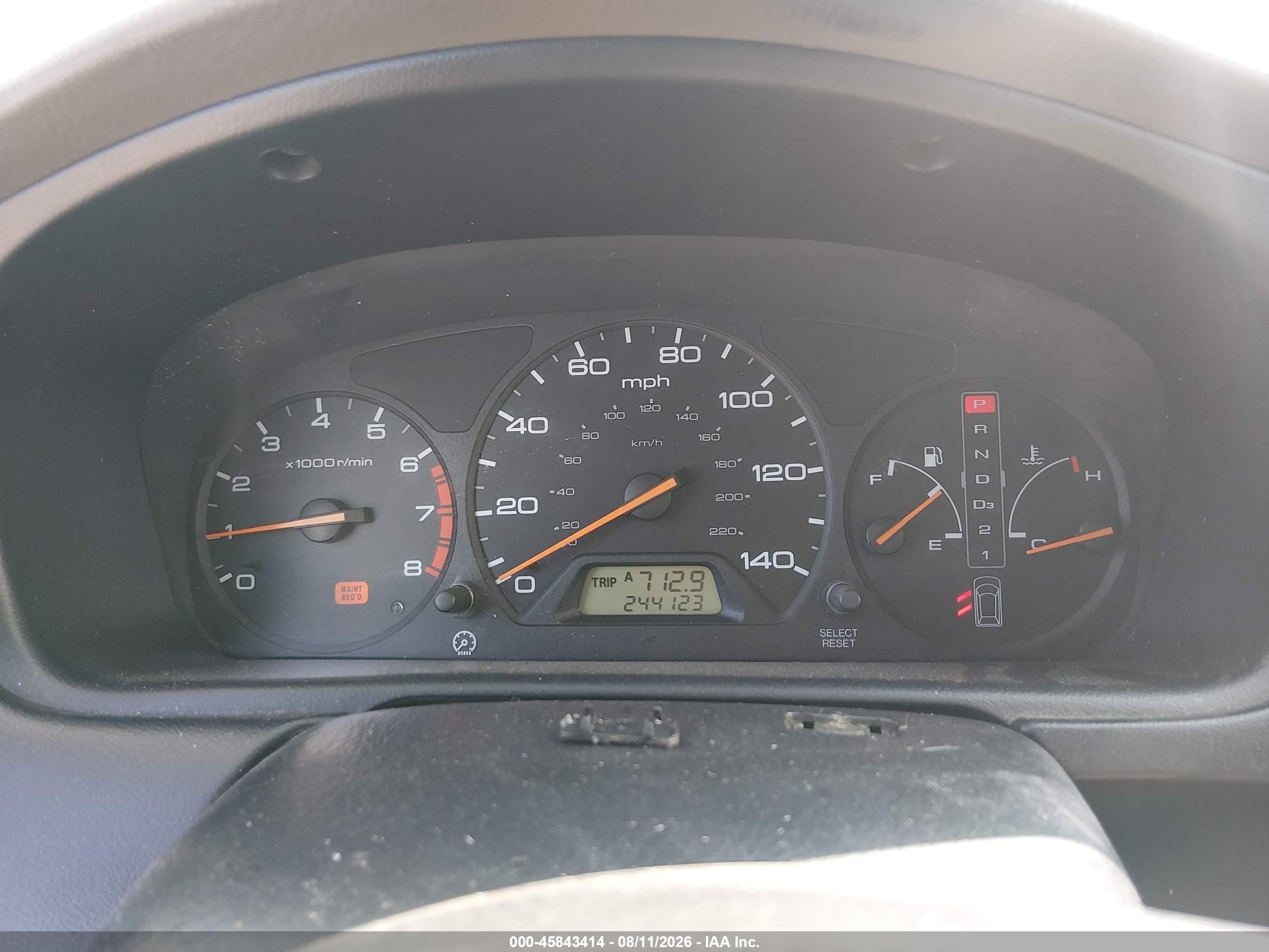 2003 Honda Odyssey Ex-l Green vin: 2HKRL18043H504552