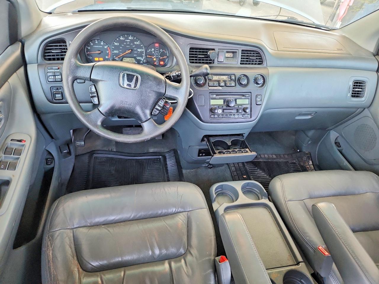 2002 Honda Odyssey Exl Turquoise vin: 2HKRL18072H582063