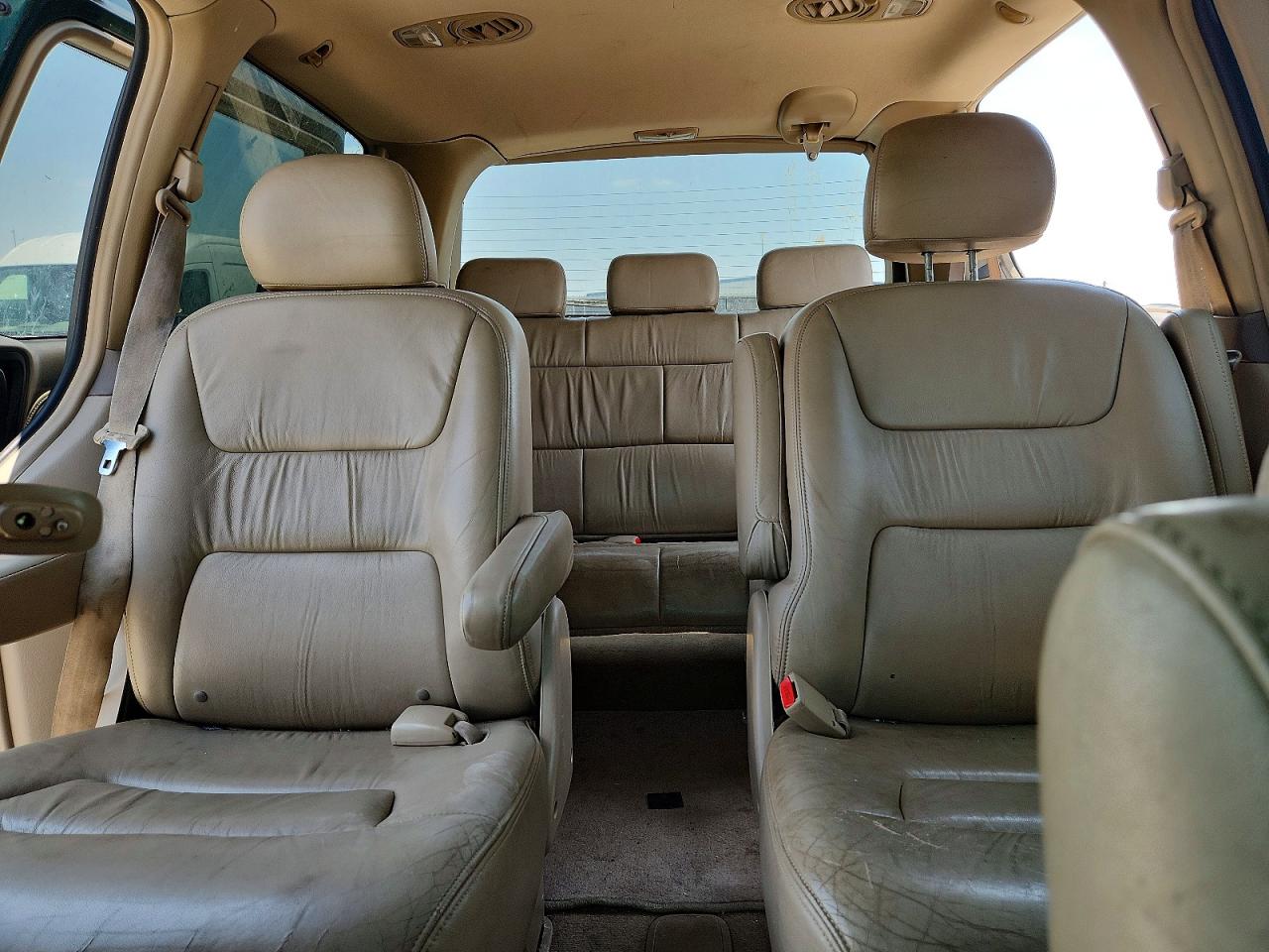 2003 Honda Odyssey Exl Green vin: 2HKRL18073H504514