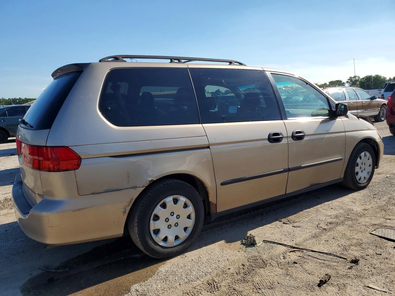 2001 Honda Odyssey Lx Gold vin: 2HKRL18521H545481
