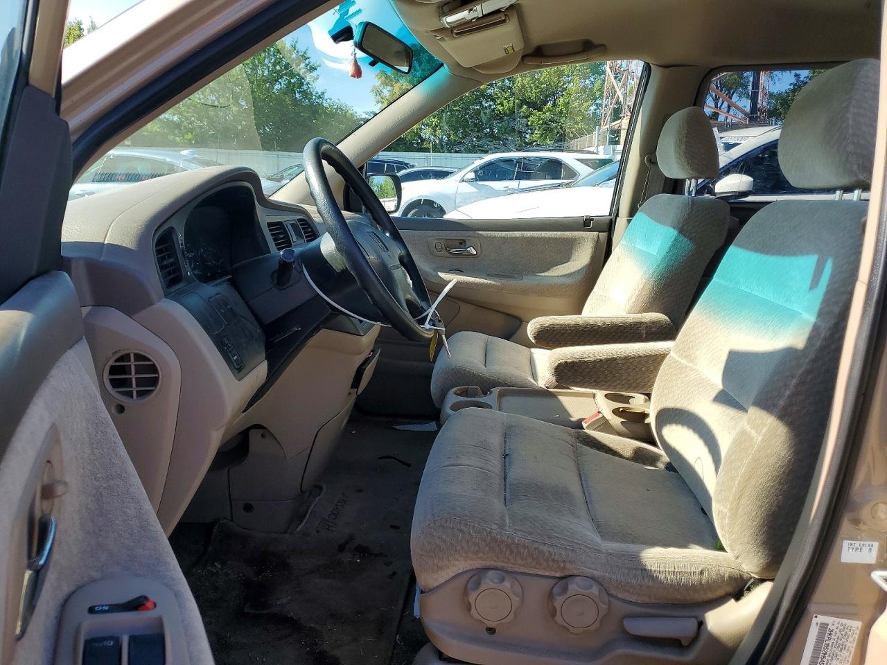 2001 Honda Odyssey Lx Gold vin: 2HKRL18521H545481