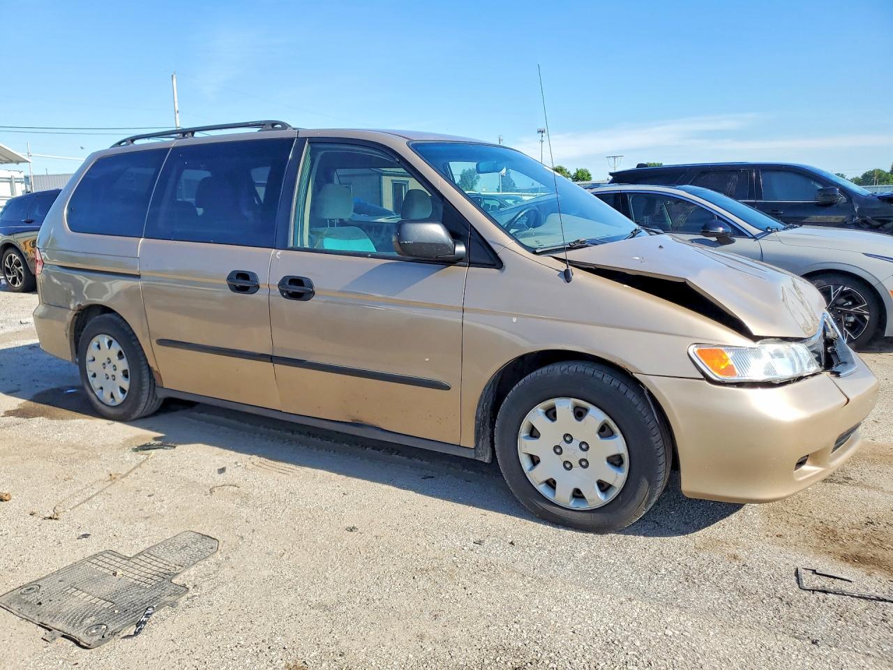2001 Honda Odyssey Lx Gold vin: 2HKRL18521H545481