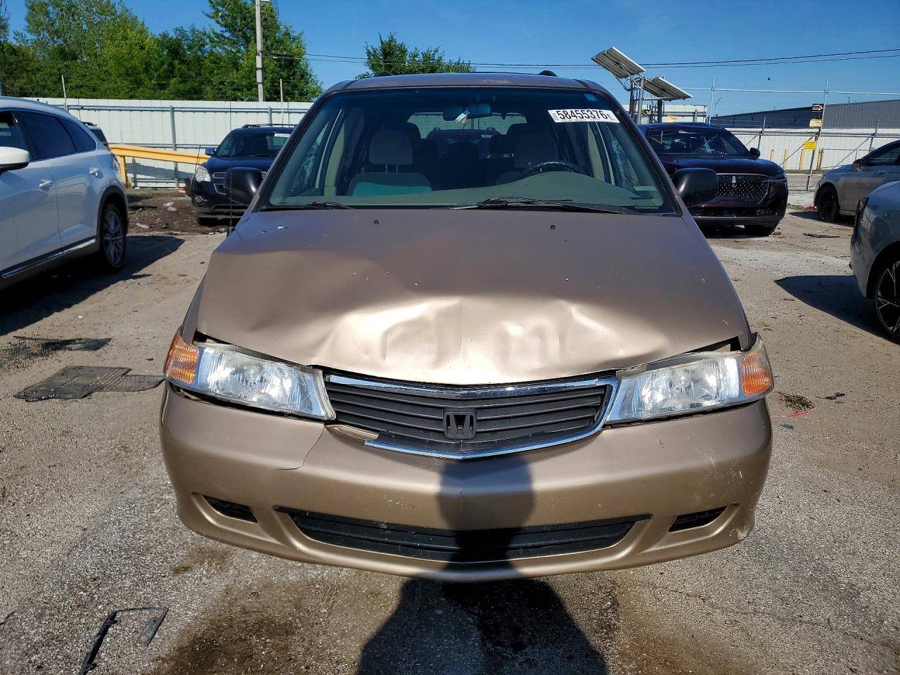 2001 Honda Odyssey Lx Gold vin: 2HKRL18521H545481