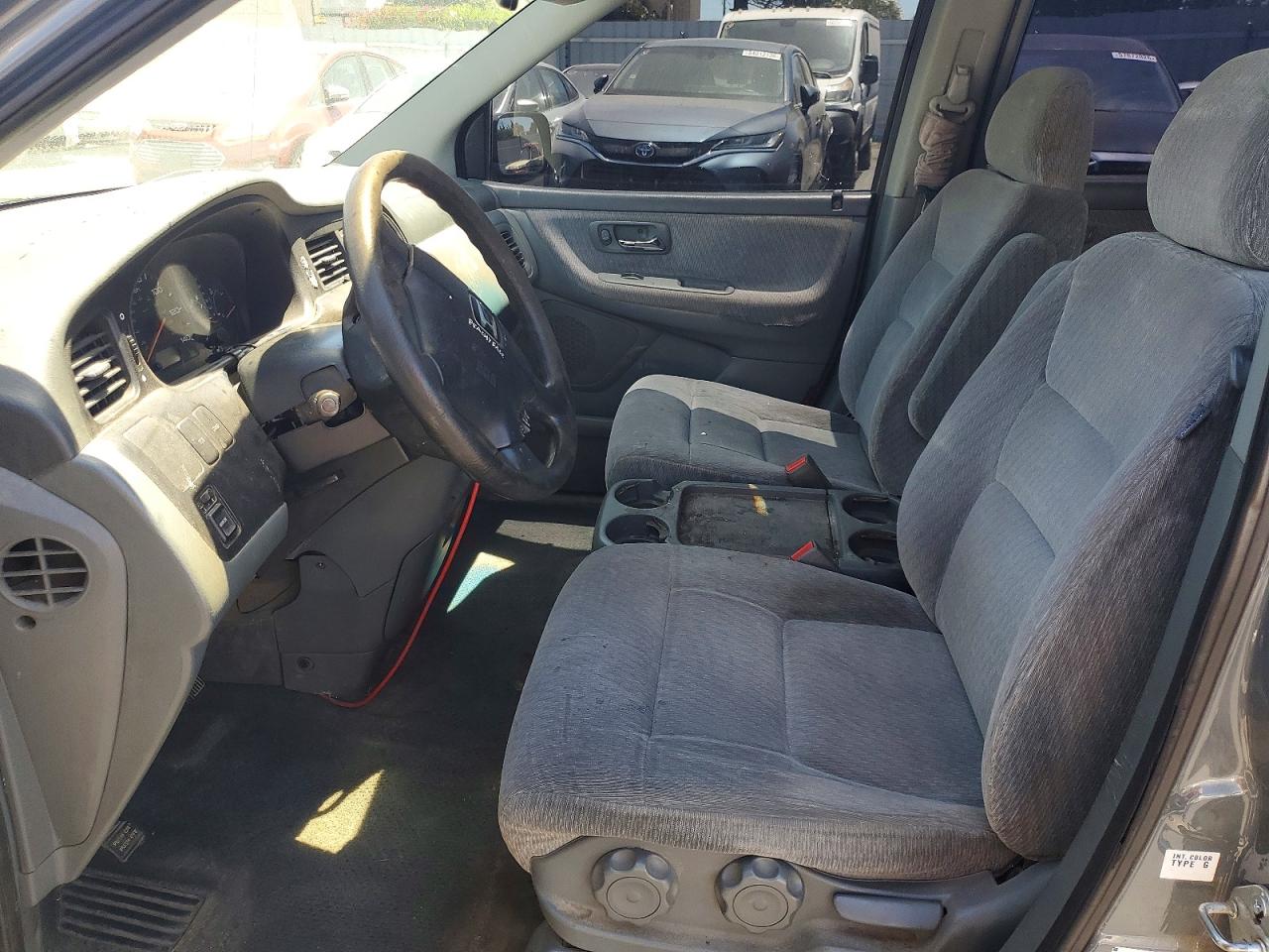 2002 Honda Odyssey Lx Gray vin: 2HKRL18522H511784