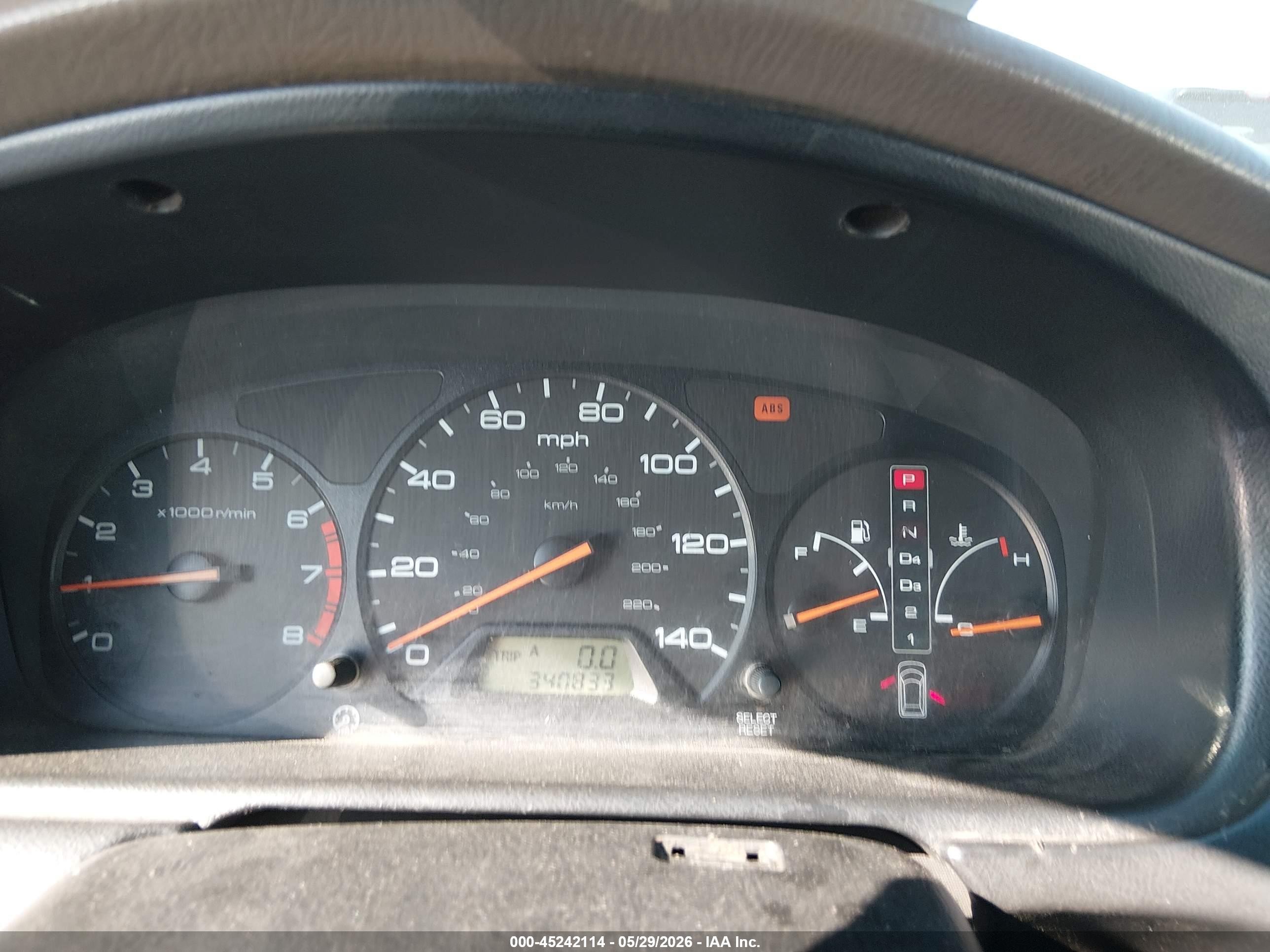 2000 Honda Odyssey Lx Green vin: 2HKRL1852YH521840