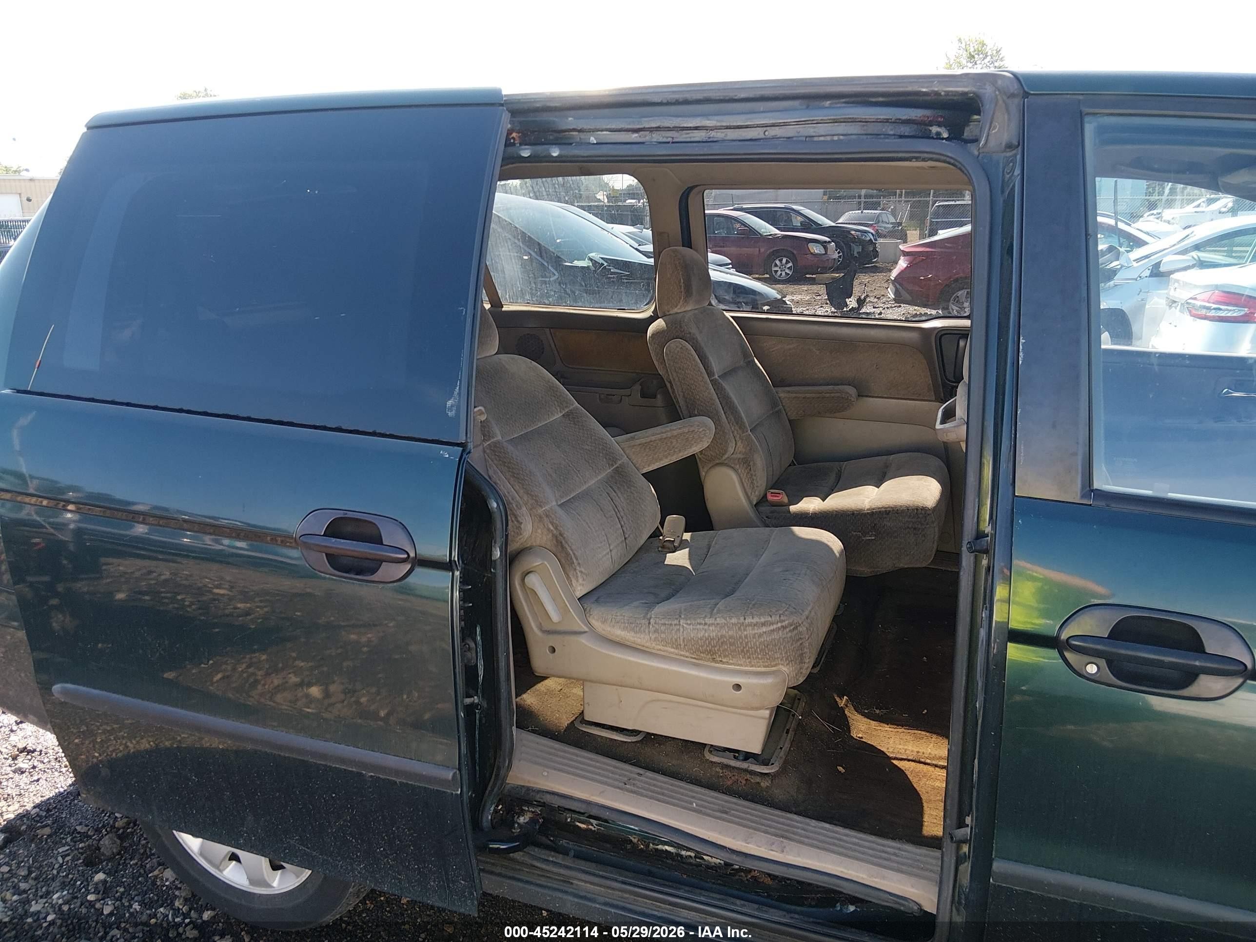 2000 Honda Odyssey Lx Green vin: 2HKRL1852YH521840