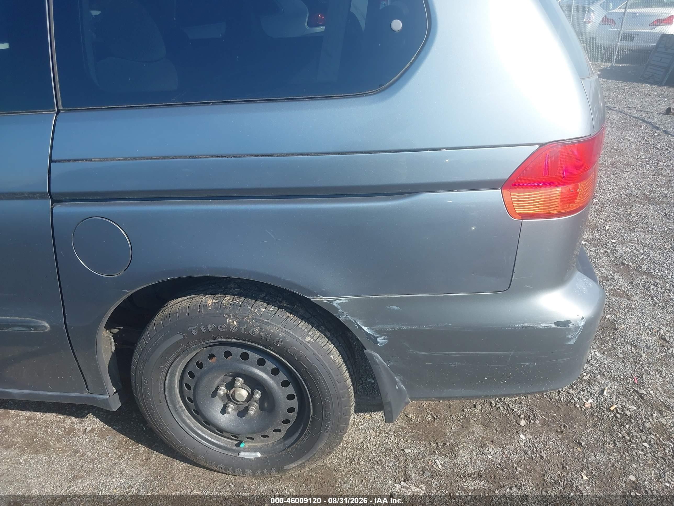 2000 Honda Odyssey Lx Gray vin: 2HKRL1854YH587600