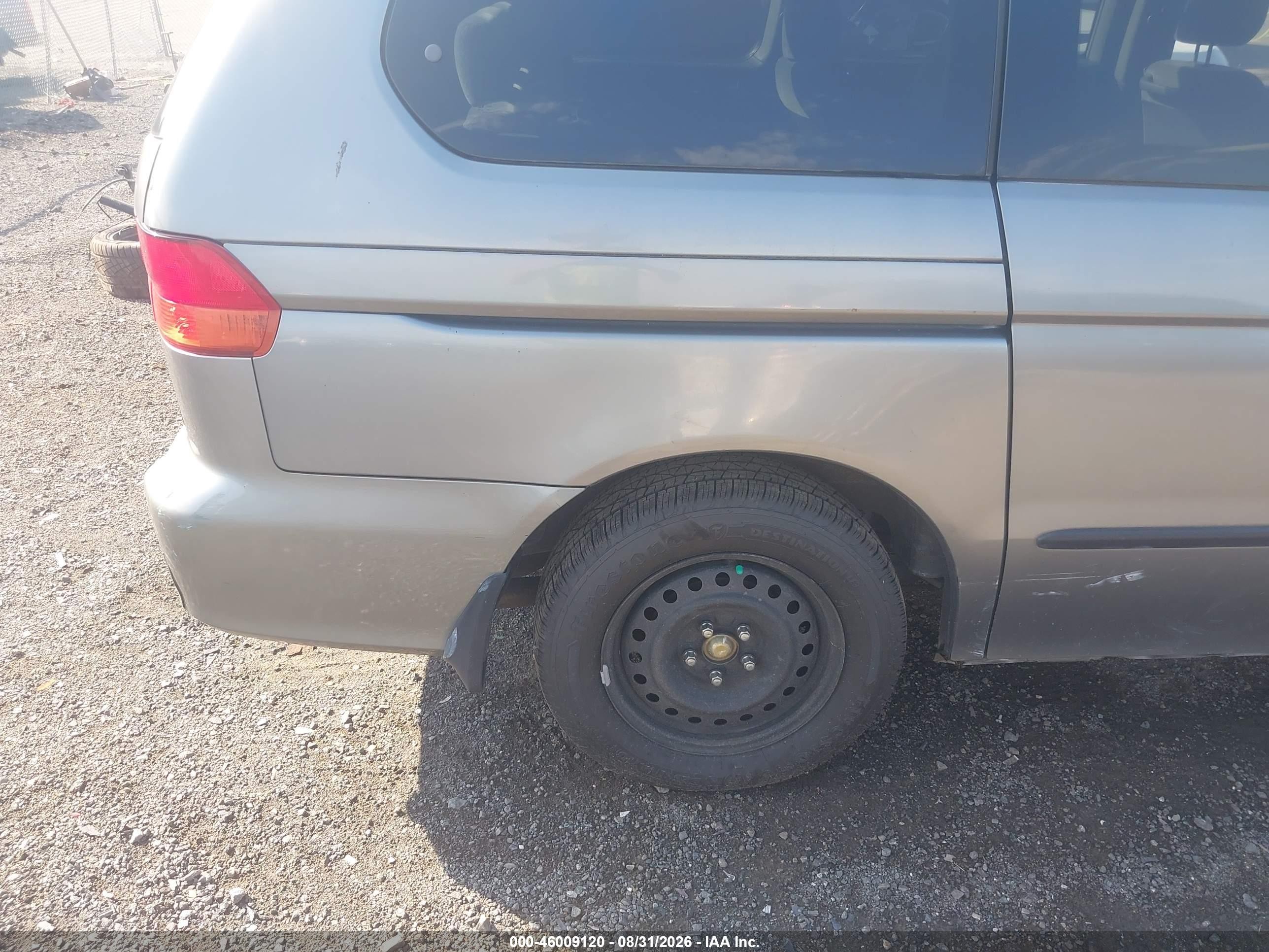 2000 Honda Odyssey Lx Gray vin: 2HKRL1854YH587600