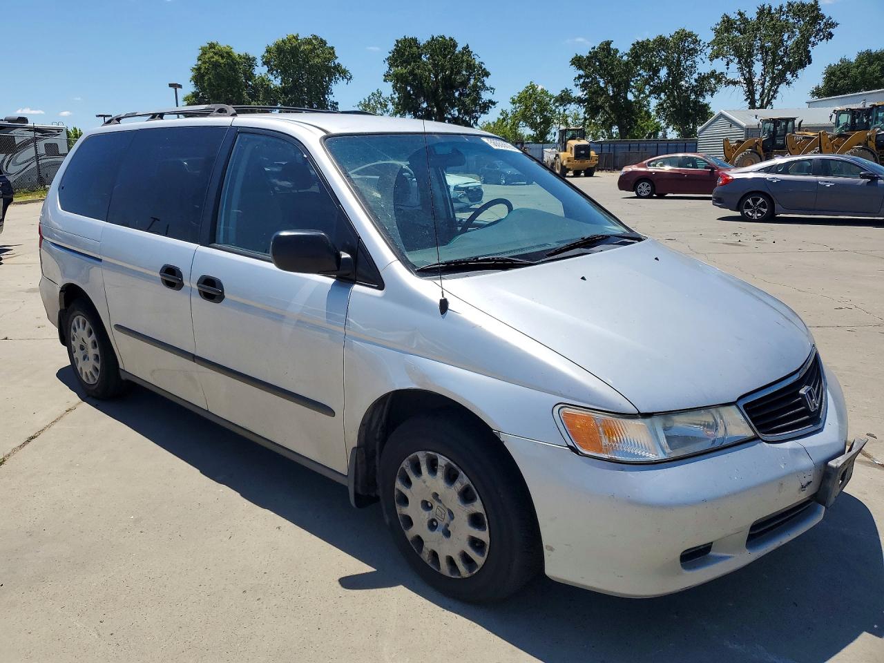 2001 Honda Odyssey Lx Silver vin: 2HKRL18571H531091