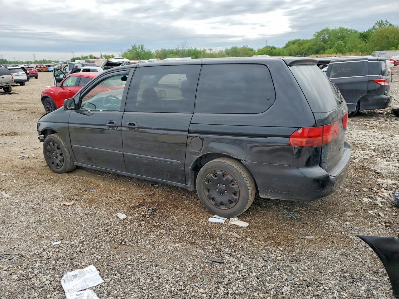 2000 Honda Odyssey Lx Black vin: 2HKRL1857YH596386