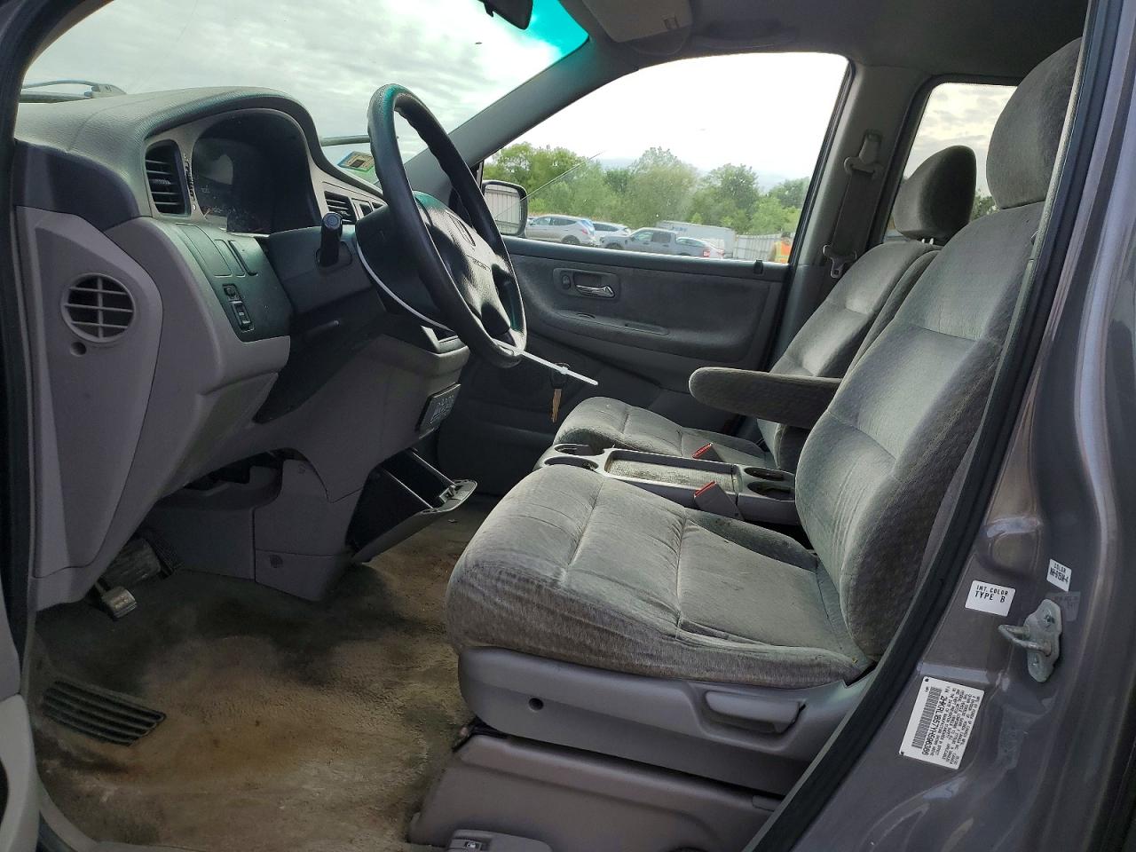 2000 Honda Odyssey Lx Black vin: 2HKRL1857YH596386