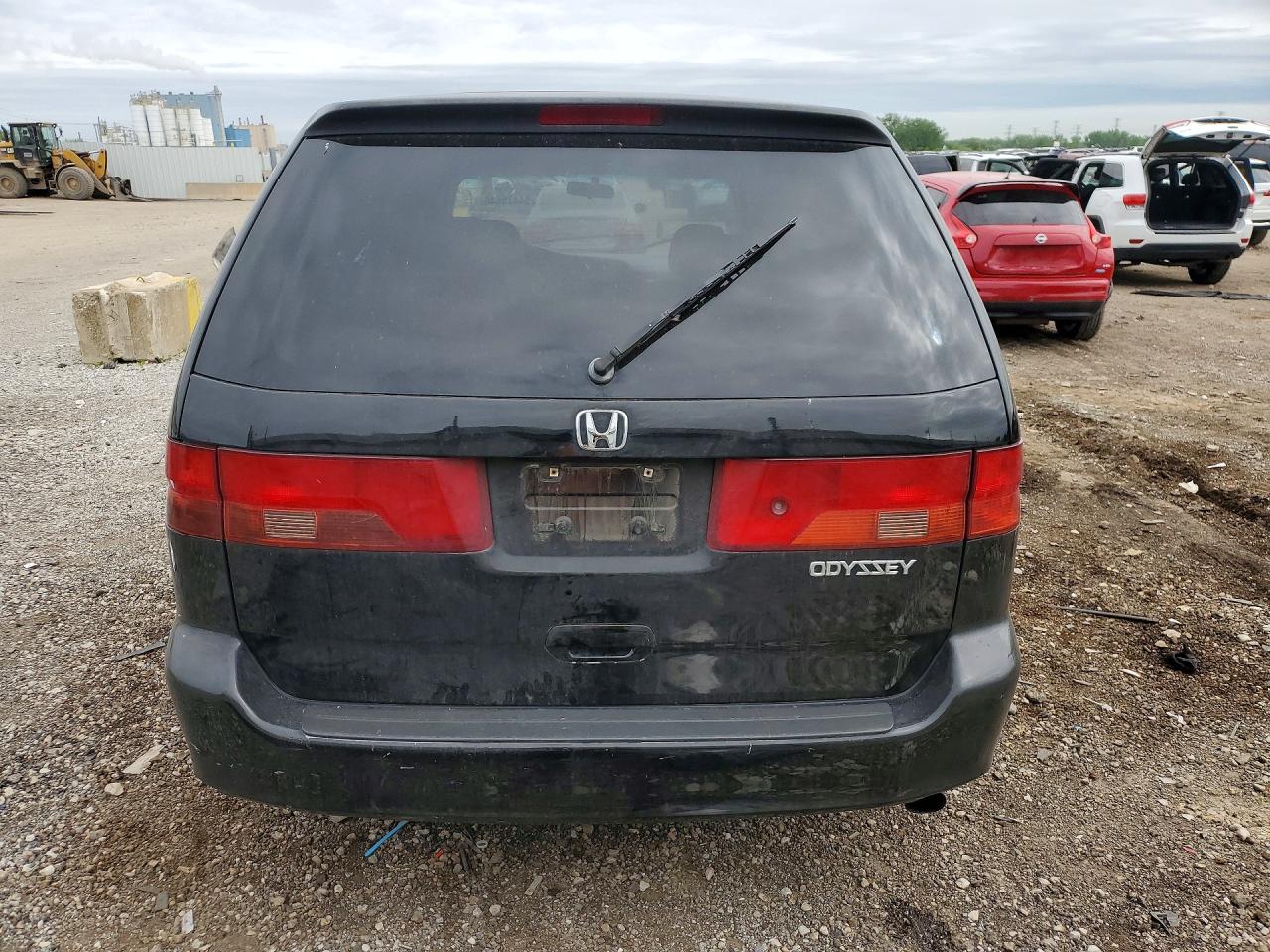 2000 Honda Odyssey Lx Black vin: 2HKRL1857YH596386