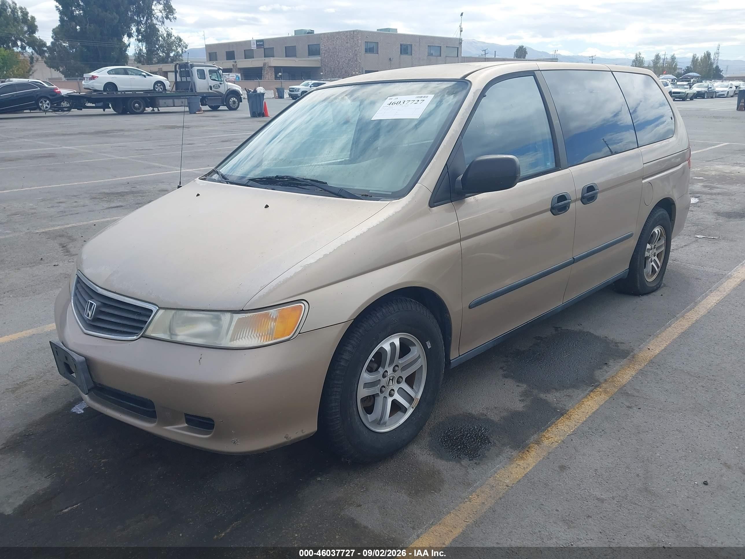 2001 Honda Odyssey Lx Black vin: 2HKRL185X1H511546