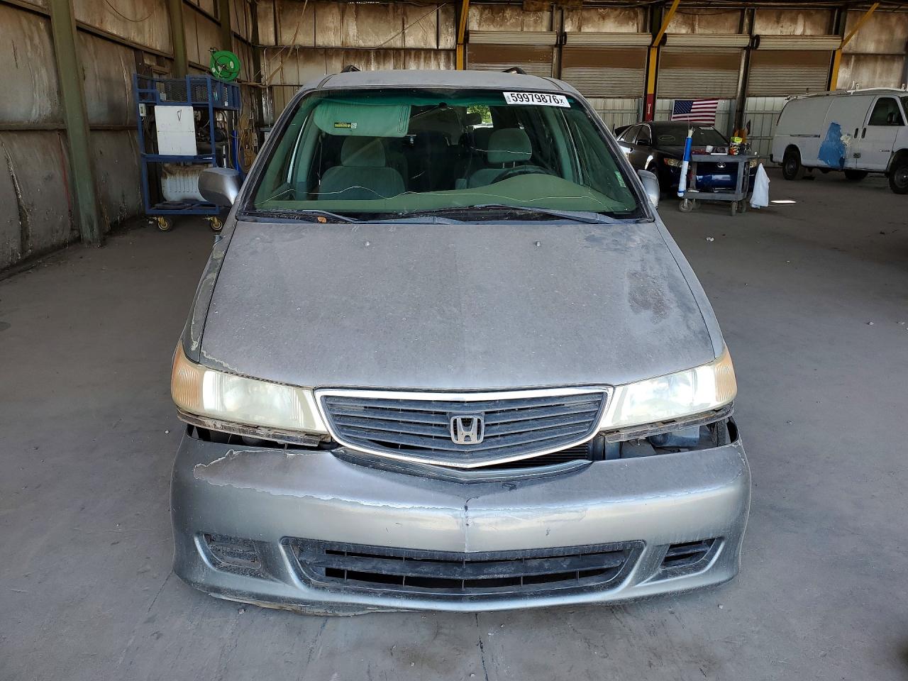 2001 Honda Odyssey Ex Серый vin: 2HKRL18601H514321