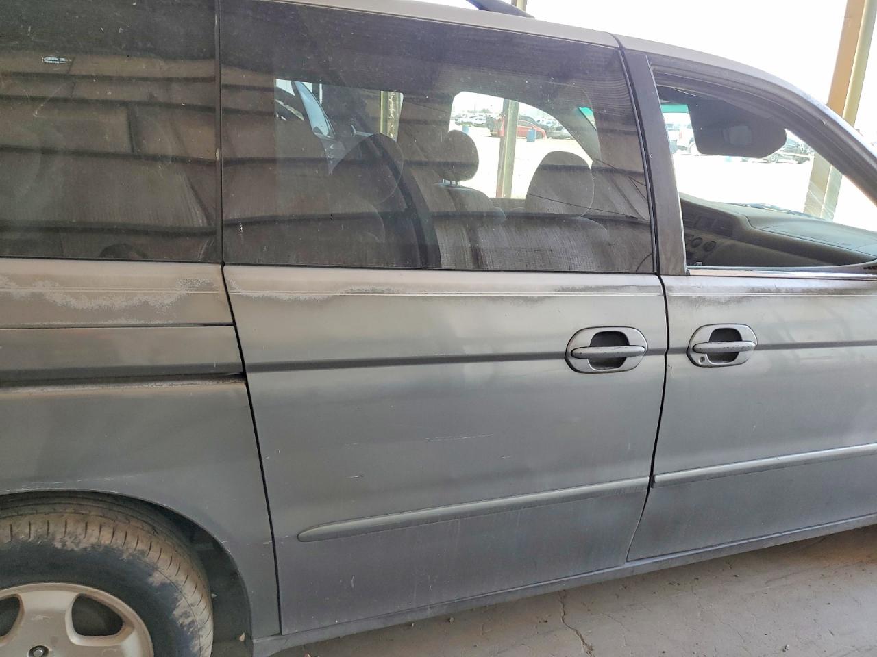 2001 Honda Odyssey Ex Серый vin: 2HKRL18601H514321