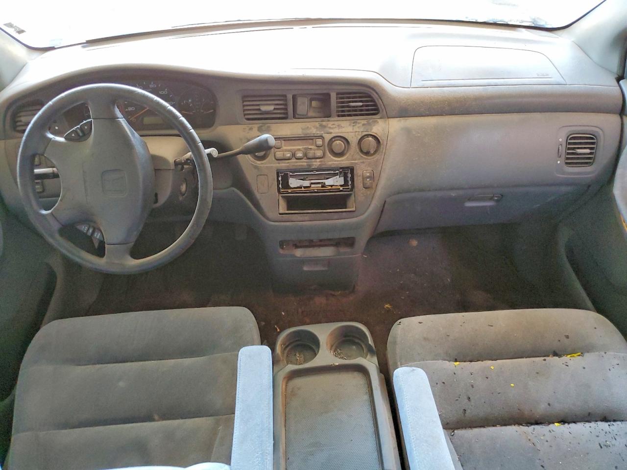 2001 Honda Odyssey Ex Серый vin: 2HKRL18601H514321