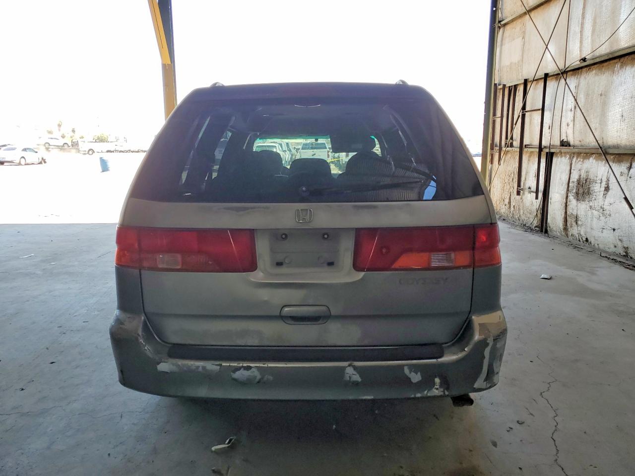 2001 Honda Odyssey Ex Серый vin: 2HKRL18601H514321